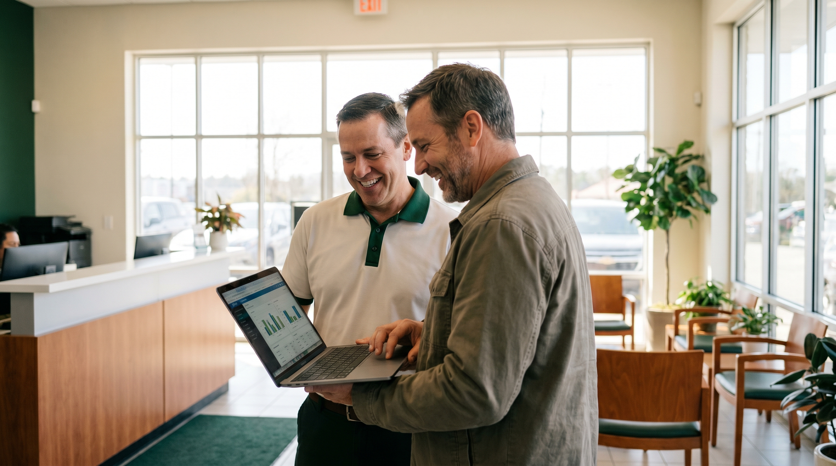 Wizualizacja 9-dniowego harmonogramu wdrożenia i wyniki po 90 dniach kampanii