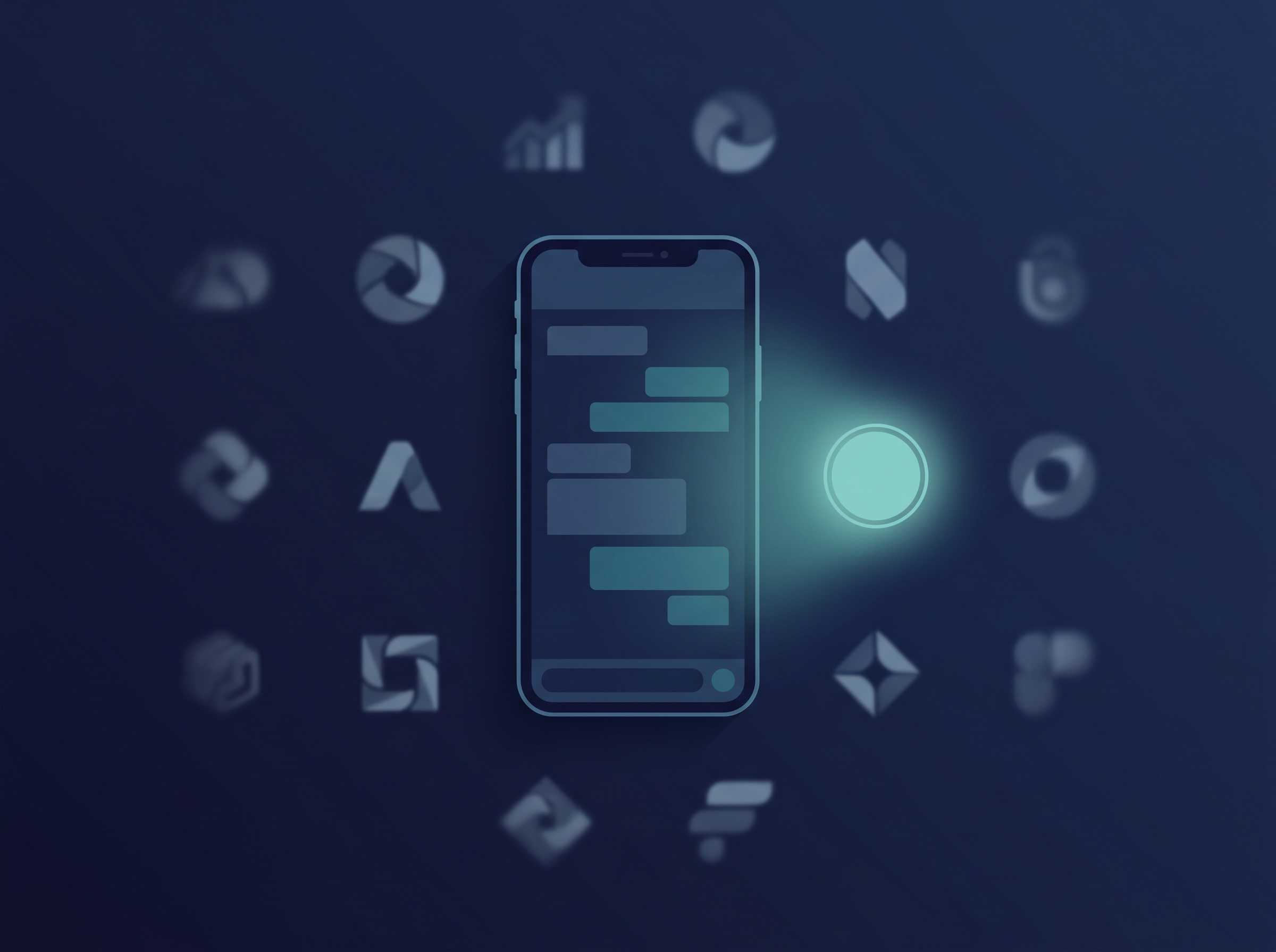 Schemat przepływu zapytań: klient → AI → polecane firmy